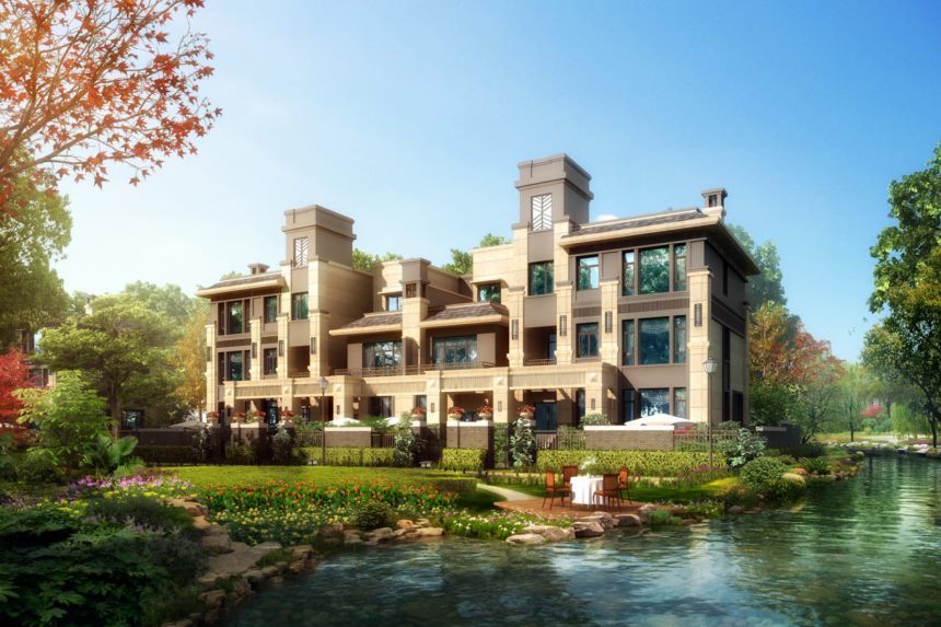 佛山依岸康堤新房楼盘效果图1