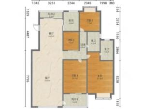 金碧丽江 4室2厅 142㎡ 毛坯珠海斗门区白蕉镇二手房图片