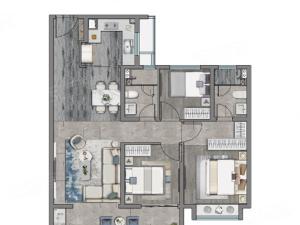 南京云上润府新房楼盘户型图6