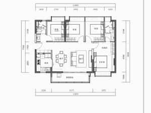 江门时代天韵新房楼盘户型图