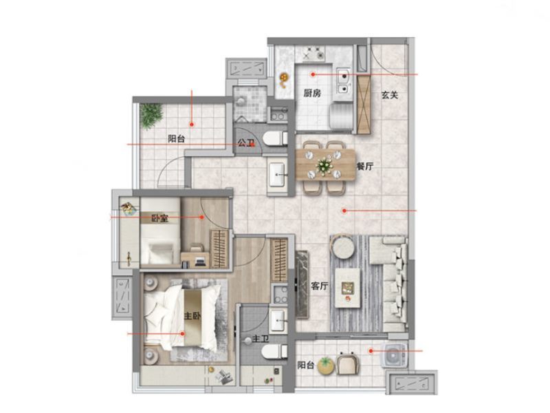 深圳万科海上城市一期C区新房楼盘户型图片62