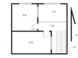 佳兆业大都汇 2室2厅 39.89㎡ 精装_中山沙溪镇星宝二手房图片