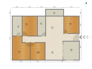 南湾国际 4室2厅 125.17㎡ 精装珠海香洲区南湾二手房图片