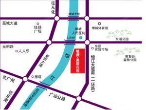 广州敏捷莱茵花园新房楼盘交通图3