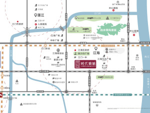 江门时代倾城(江海)新房楼盘交通图4