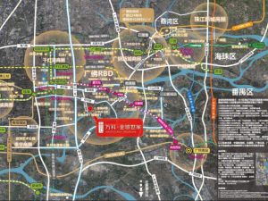 佛山万科金域世家新房楼盘交通图3